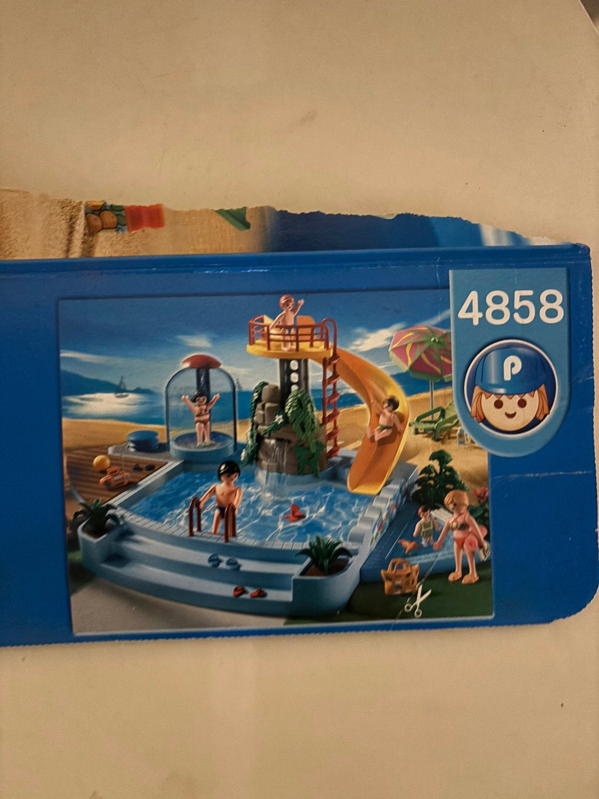 Playmobil zwembad, Kinderen en Baby's, Speelgoed | Playmobil, Ophalen, Gebruikt, Complete set, Overige typen