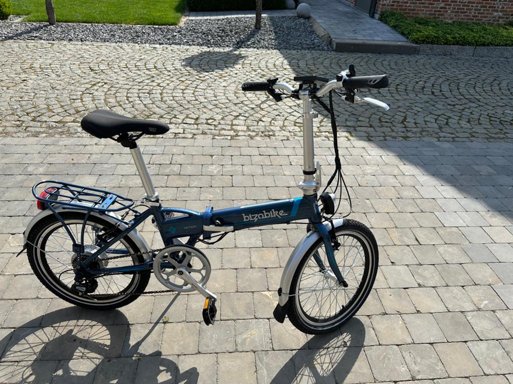Bizobike - vélo électrique pliant flambant neuf, Vélos & Vélomoteurs, Vélos | Vélos pliables, Comme neuf, Enlèvement ou Envoi