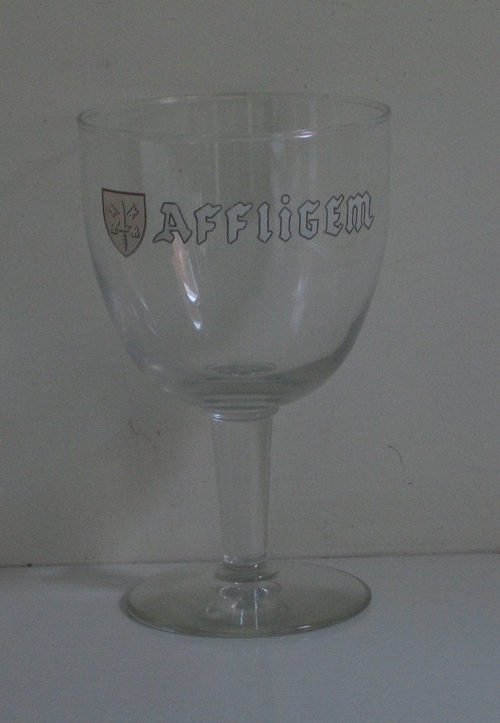 VERRE À BIÈRE AFFLIGEM 1074, Enlèvement, Utilisé, Verre ou Verres, Autres marques