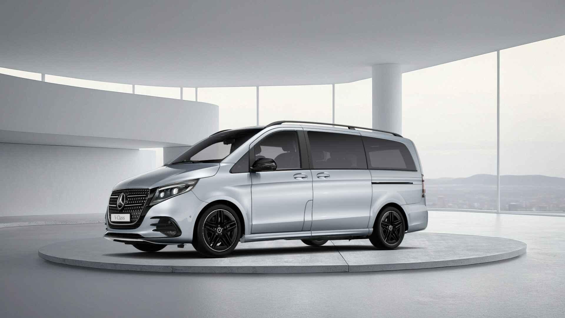 Mercedes-Benz V-Klasse 300 d L2 9G-TRONIC Exclusive, Auto's, Mercedes-Benz, Automaat, Gebruikt, Zwart, 4 cilinders