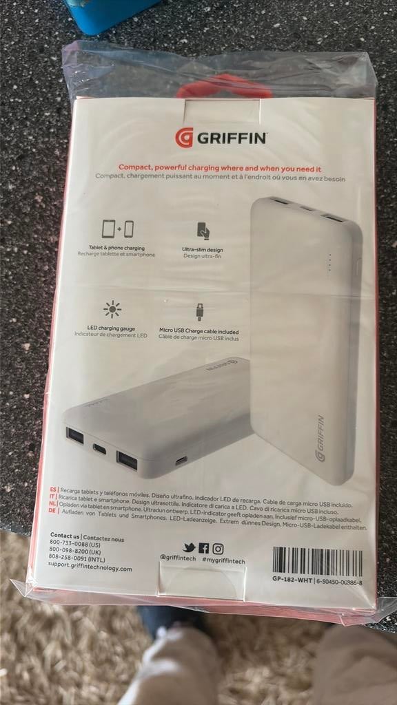 Power bank, Enlèvement, Neuf