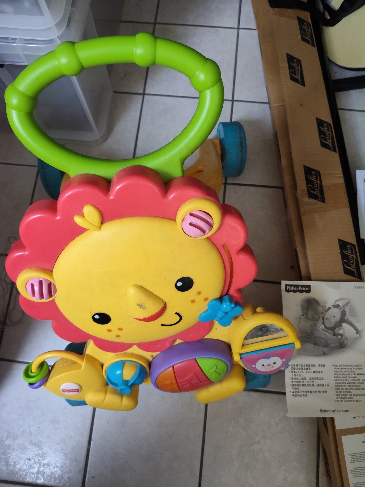 Fisher-Price looptrainer, Kinderen en Baby's, Speelgoed | Buiten | Voertuigen en Loopfietsen, Ophalen of Verzenden