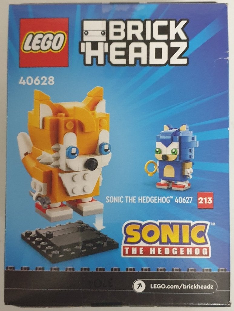 LEGO 40628 Miles “Tails” Prower – NEUF & SCELLÉ, Neuf, Enlèvement ou Envoi, BrickHeadz, Lego