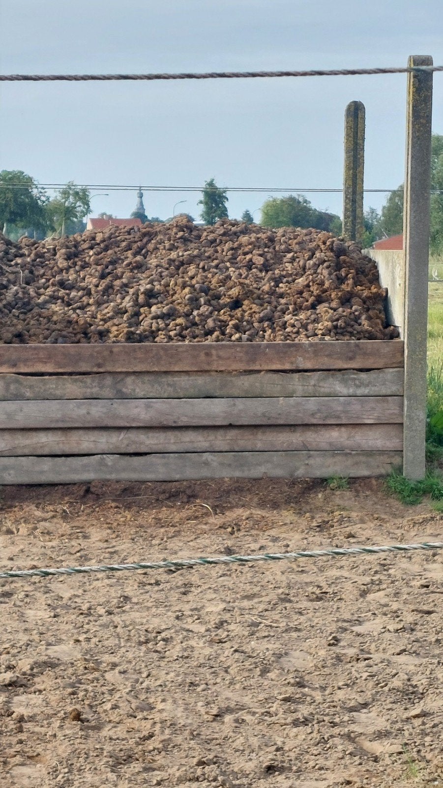 gratis paardenmest voor moestuin, Tuin en Terras, Aarde en Mest, Ophalen, Mest
