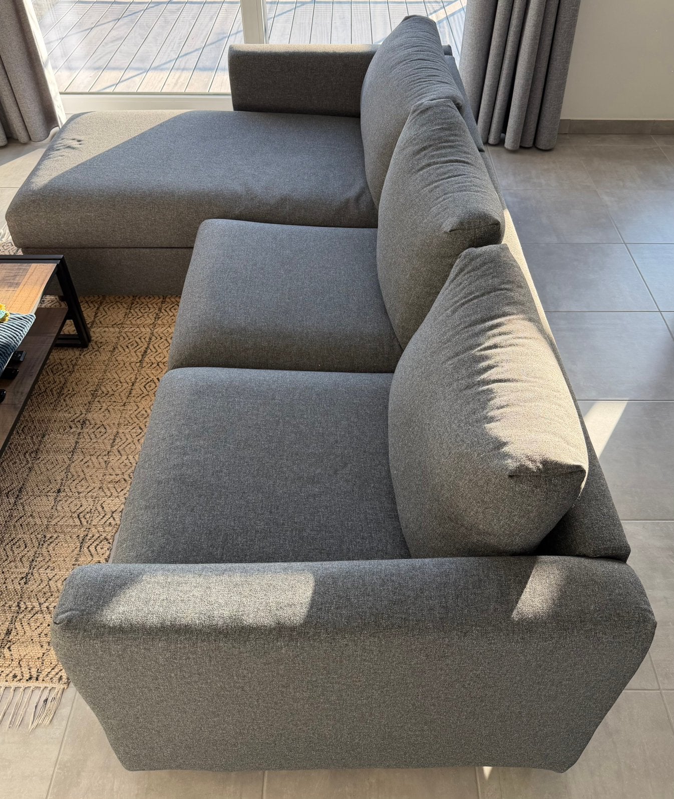Canapé Ikea Vilme, Huis en Inrichting, Ophalen, Driepersoons, Zo goed als nieuw, 150 cm of meer