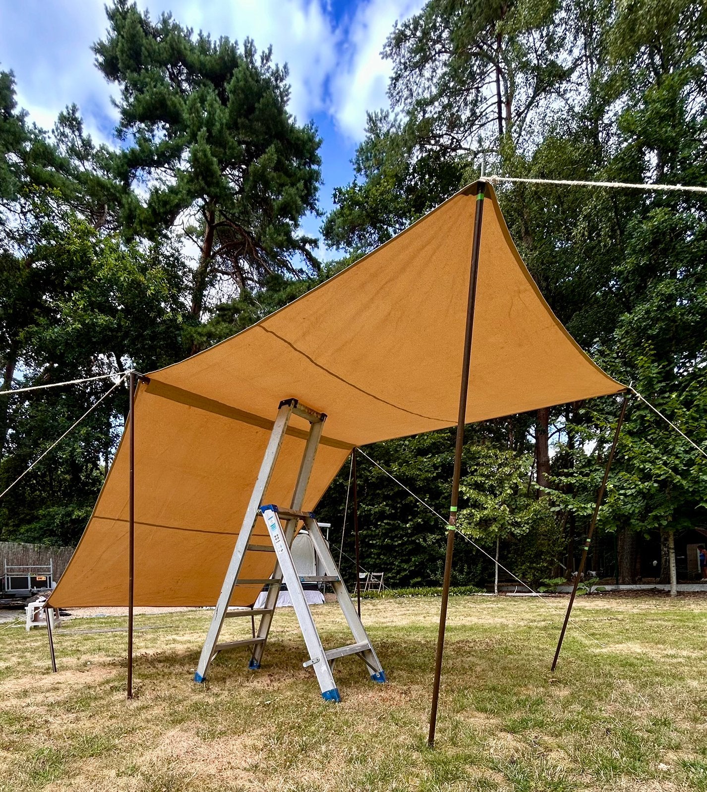 Luifel 4 meter x 1,85 meter!, Caravans en Kamperen, Ophalen, Gebruikt
