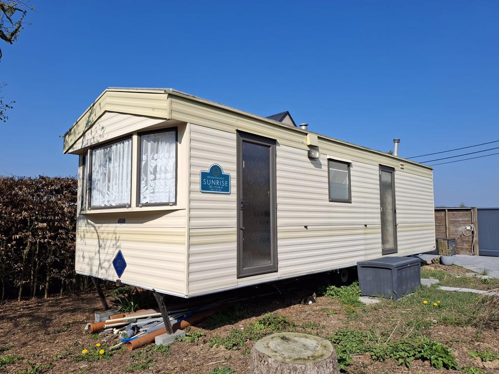 ABI Sunrise MKIII stacaravan – Ideaal voor verbouwing!, Caravanes & Camping, Caravanes résidentielles, jusqu'à 4, Enlèvement