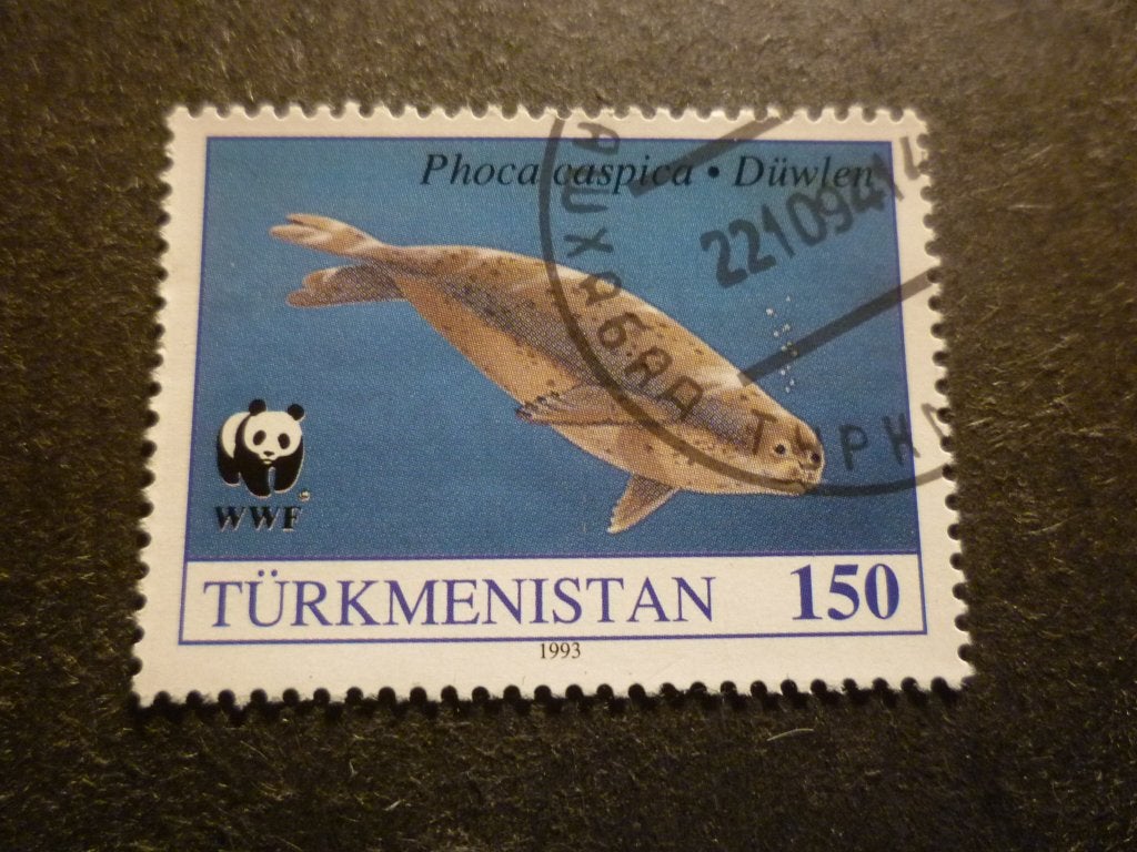 Turkmenistan/Turkménistan1993 Mi 34(o) Gestempeld/Oblitéré, Timbres & Monnaies, Envoi, Affranchi