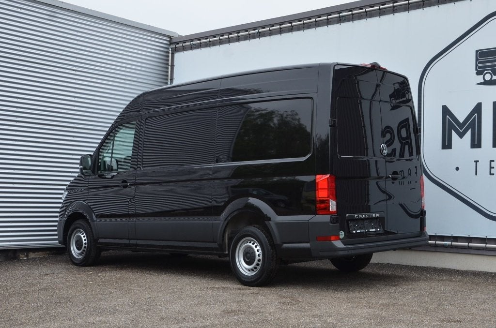 Volkswagen Crafter-L3H3- DSG-Camera-Carplay-Nieuw- 40400+BTW, Stof, Euro 6, Volkswagen, Zwart