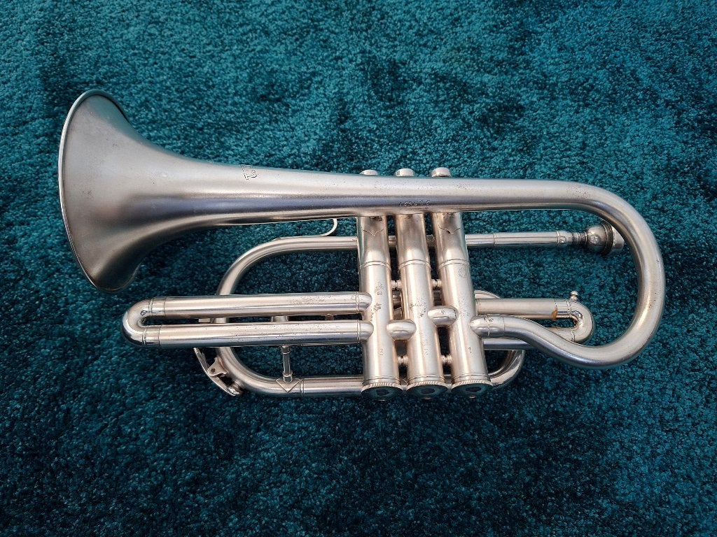 Cornet Besson New Standard, Musique & Instruments, Enlèvement ou Envoi, Utilisé, Autres types, Avec valise