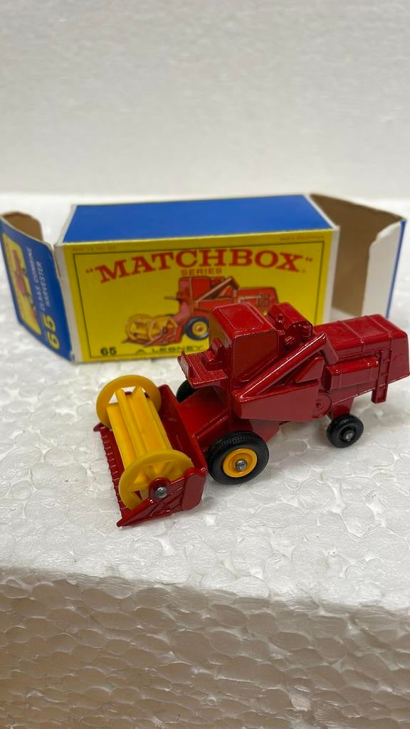 Matchbox 65 Claas Combine Harvester, Ophalen of Verzenden, Zo goed als nieuw, Matchbox