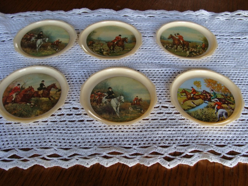 anciens sous-verres poinçonné Italie everlst, sur la chasse, Collections, Collections Autre, Comme neuf, Enlèvement