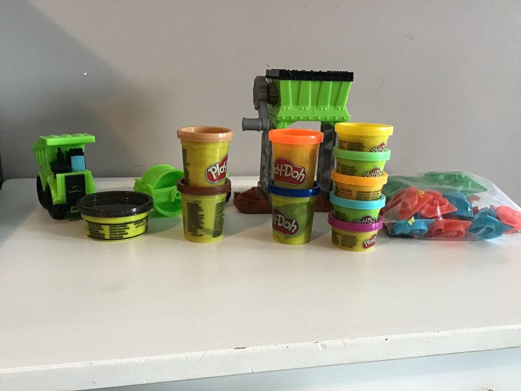Play doh betonfabriek + klei + extra’s, Enlèvement ou Envoi, Découverte