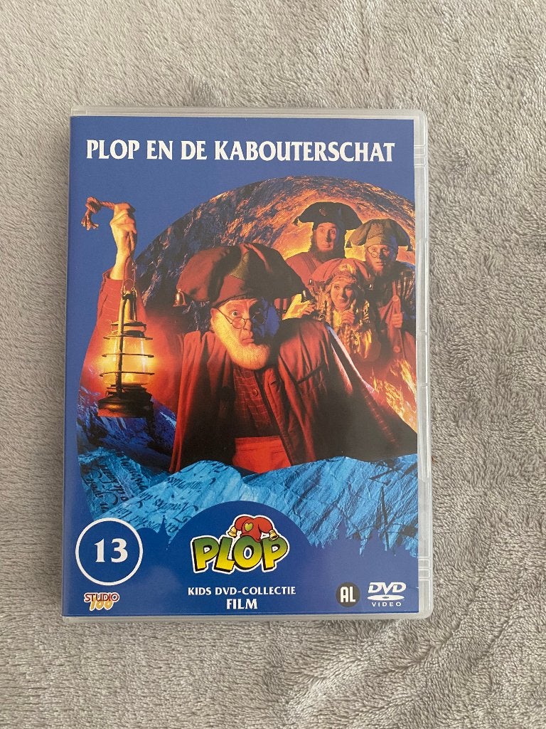 DVD Kabouter Plop - Plop En De Kabouterschat, Cd's en Dvd's, Ophalen, Alle leeftijden, Nederlands, Zo goed als nieuw
