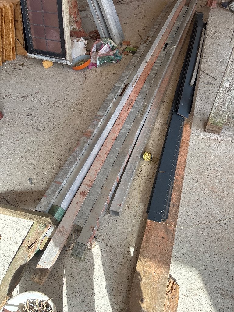 Metser profielen, Ophalen, 250 mm of meer, Overige typen, Zo goed als nieuw