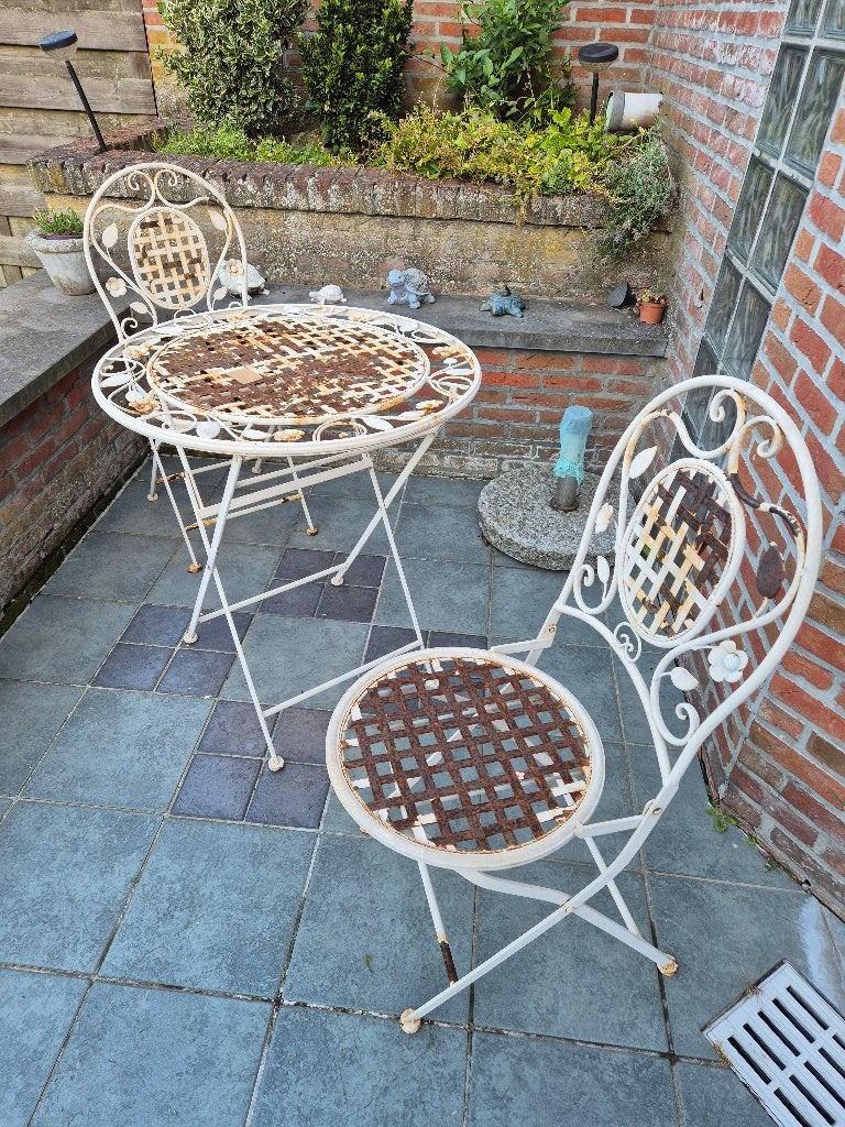 set de jardin, Jardin & Terrasse, Salons de jardin, Enlèvement, Utilisé, Autres matériaux