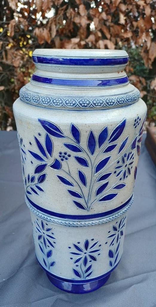 Vintage keramieken vaas gres de la Roche ( Jos Kalb), Enlèvement ou Envoi