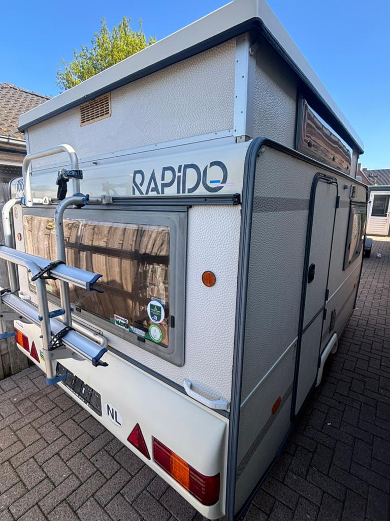 Leuke Rapido met voortent MTM750kg! Licht gewicht!, Jusqu'à 4, Toit relevable, Rapido, Particulier