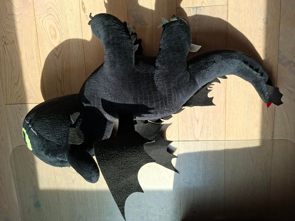 Knuffel draak, Ophalen