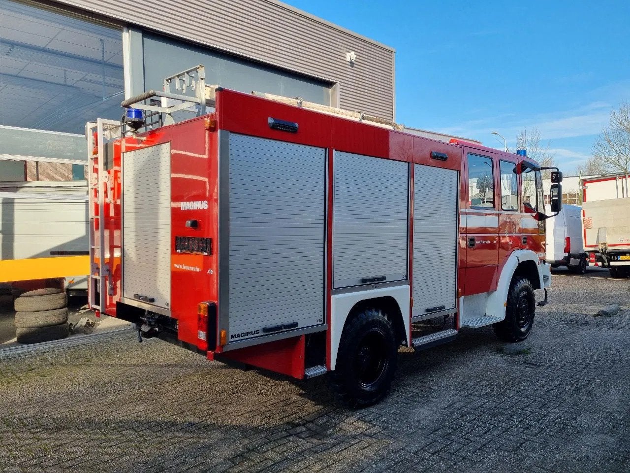 Iveco Magirus EUROFIRE/ 95E18 4x4 FIRETRUCK / EXPEDITIONTRUC, Euro 2, Iveco, Bedrijf, Vierwielaandrijving