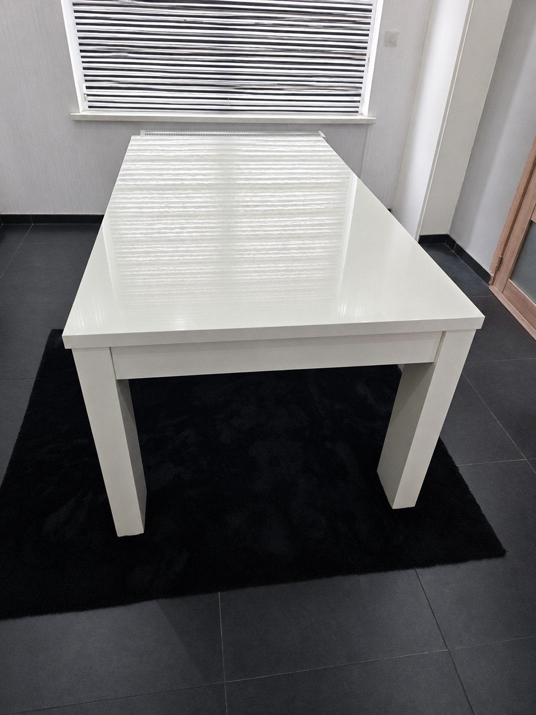 Tafel schuifbaar, Enlèvement
