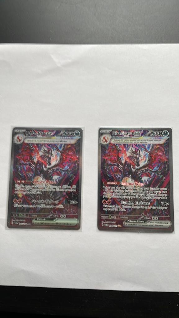 Charizard ex 234/ 349, Hobby en Vrije tijd, Ophalen of Verzenden, Zo goed als nieuw