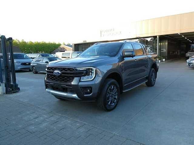 Ford Ranger 3.0 V6 240pk WILDTRAK 4x4 Rolluik Full Option, Autos, Argent ou Gris, Achat, Entreprise, Automatique