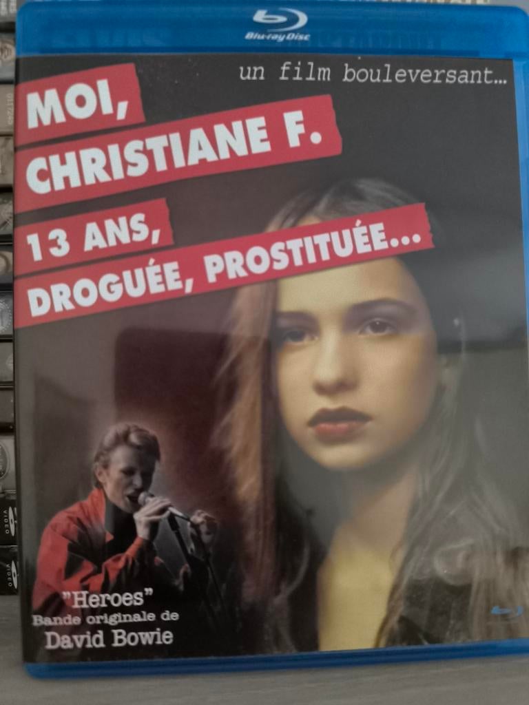 Blu ray, Moi, Christiane F, 13 ans, droguee ( David Bowie), Enlèvement ou Envoi, Comme neuf