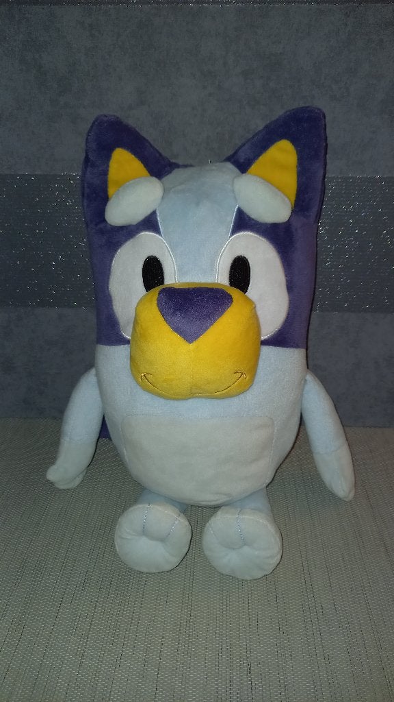 Grote Bluey knuffel, Ophalen of Verzenden, Zo goed als nieuw, Blauw