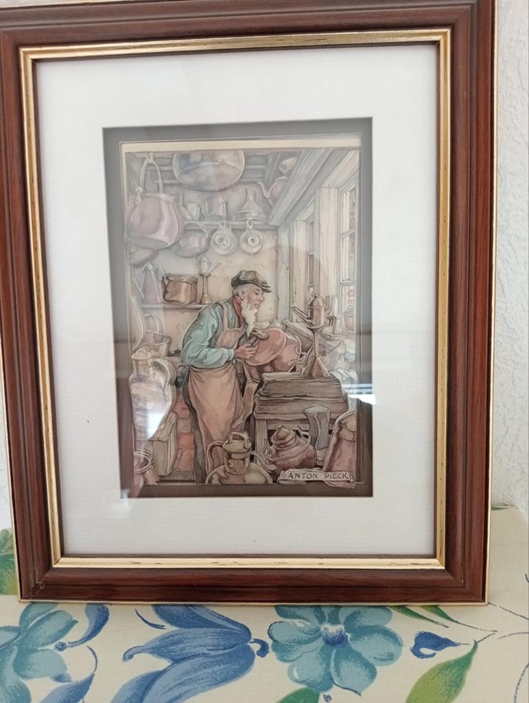 Anton Pieck dans le cadre, Antiquités & Art, Enlèvement ou Envoi