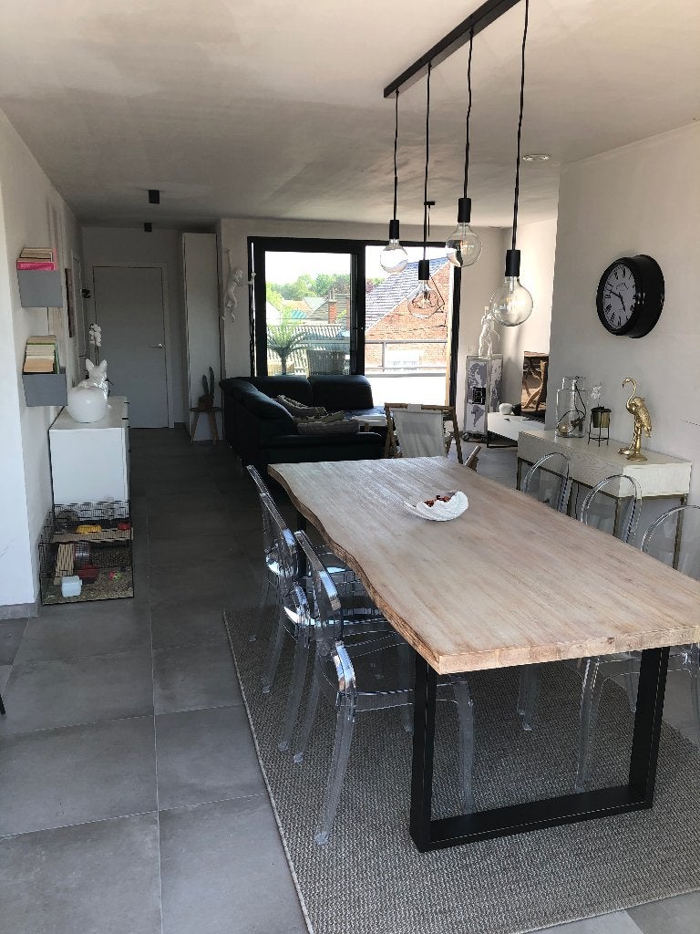 6 transparante Elizabeth stoelen, Huis en Inrichting, Stoelen, Ophalen, Kunststof, Gebruikt, Overige kleuren