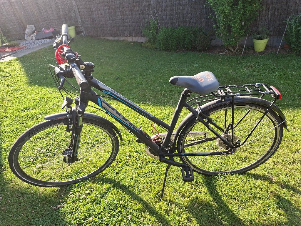 Damesfiets, 53 tot 56 cm, Versnellingen, Zo goed als nieuw, Schijfrem