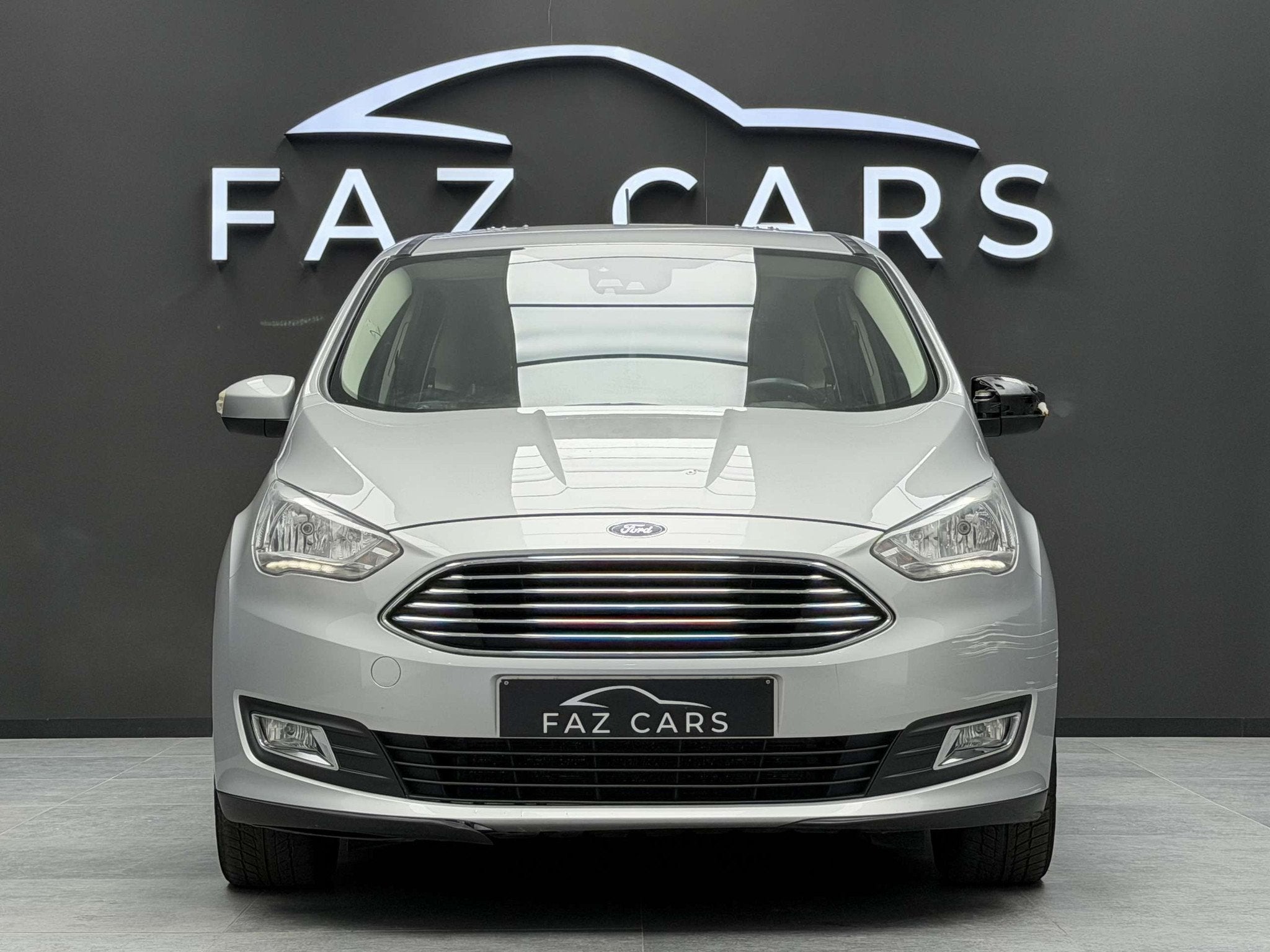 Ford Grand C-Max 1.5 EcoBoost Titanium * EXPORT / MARCHAND *, Auto's, Ford, Stof, Gebruikt, 4 cilinders, Start-stop-systeem