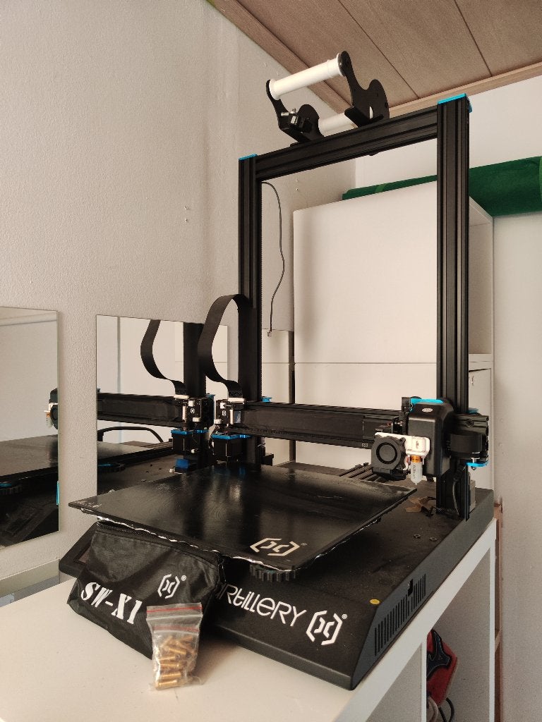 Artillery Sidewinder X1 V4 3D-printer + BLTouch & Upgrades!, Ophalen, Gebruikt, Artillery, 3 of meer