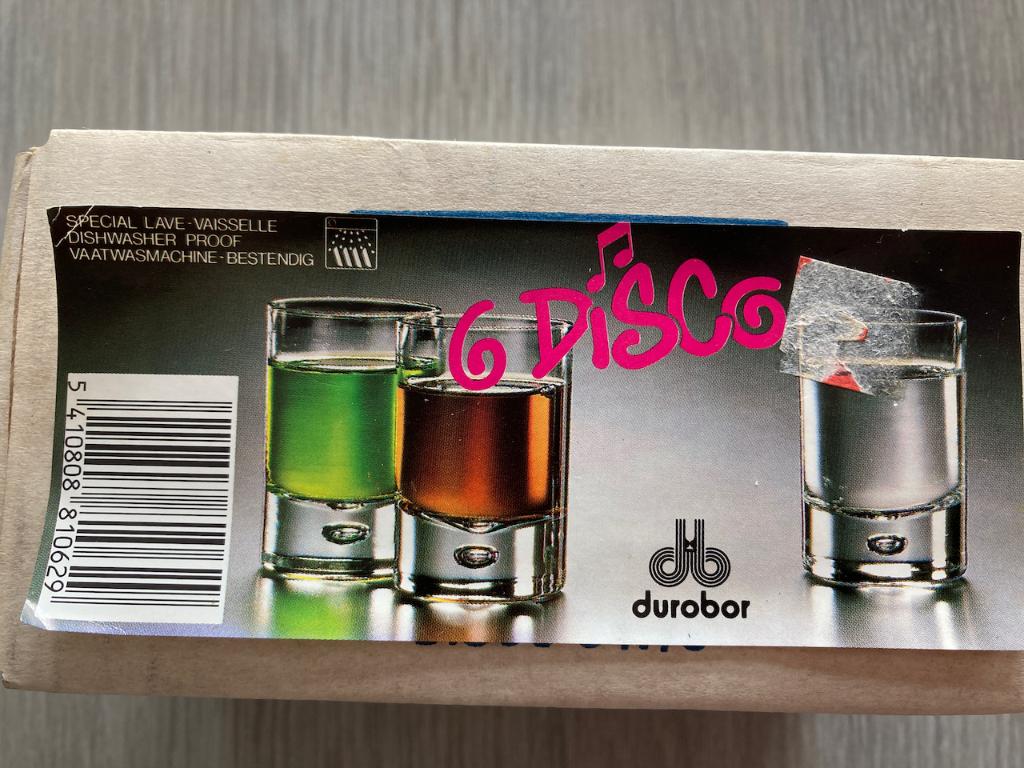 Nieuwe glaasjes voor aperitiefhapje. DUROBOR. Perfecte staat, Huis en Inrichting, Keuken | Servies, Ophalen of Verzenden, Nieuw