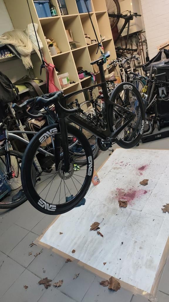 Scott foil kader zonder voorvork, Ophalen