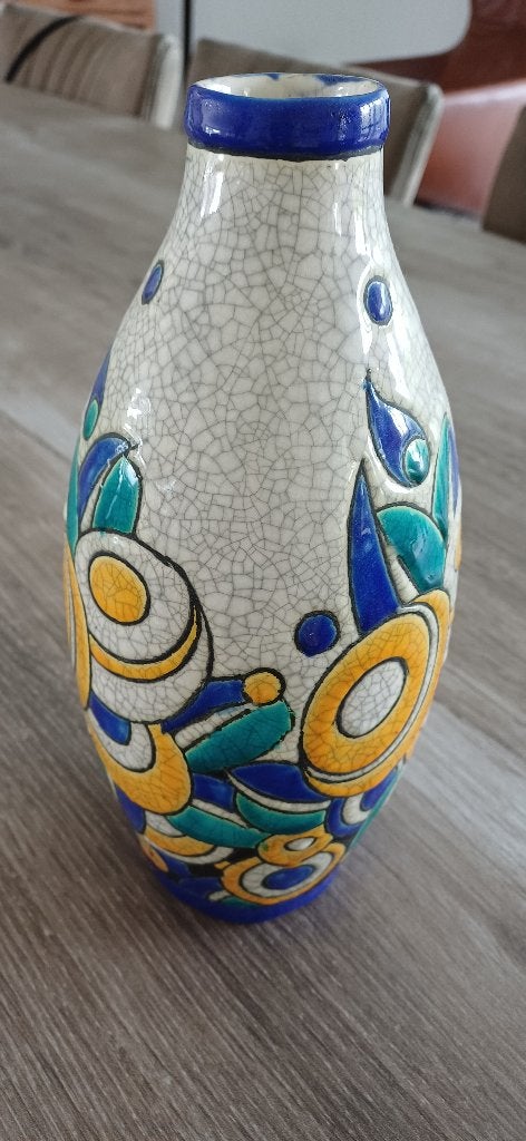 Artdeco vaas Catteau., Antiek en Kunst, Ophalen of Verzenden