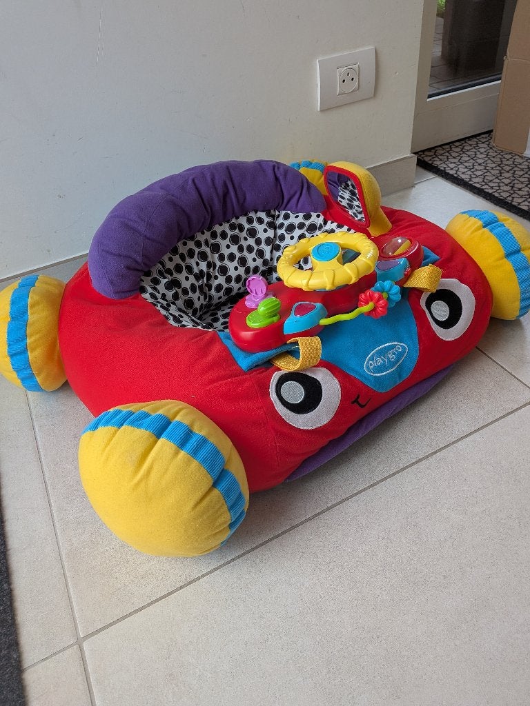 Playgro zitkussen auto, Kinderen en Baby's, Ophalen, Gebruikt, Auto, Met licht