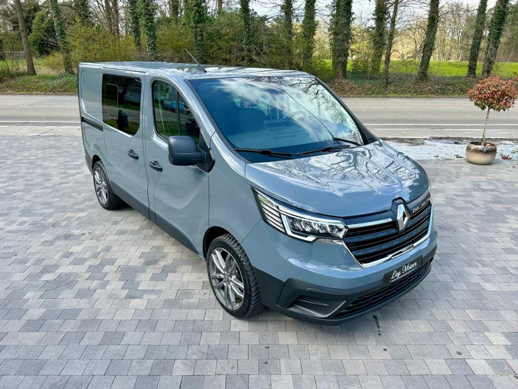 AUTOMAAT | 6 ZIT | RENAULT TRAFIC | DUBBEL CABINE, Automaat, Euro 6, Bedrijf, Diesel
