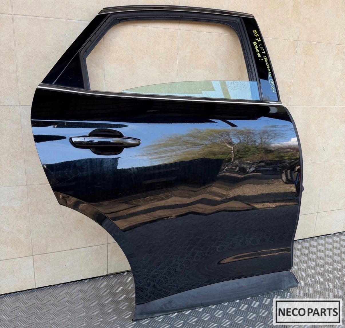 CITROEN DS7 CROSSBACK FACELIFT PORTIER DEUR ACHTER RECHTS, Gebruikt, -, Ophalen of Verzenden, Achter
