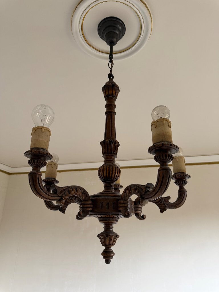 Lustre ancien, Enlèvement