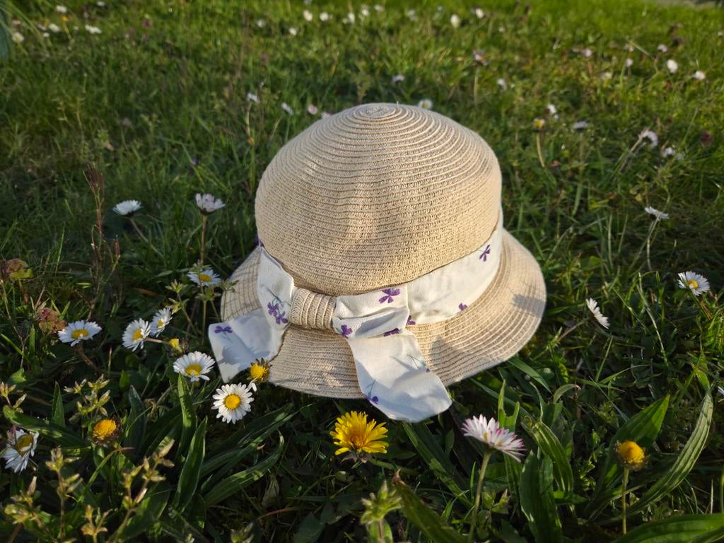 Zomers hoedje / communiehoedje voor kind, Ophalen