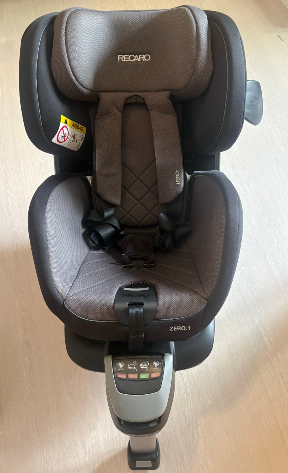 Recaro autostoel zero 1 - zwart, Ophalen, Zo goed als nieuw