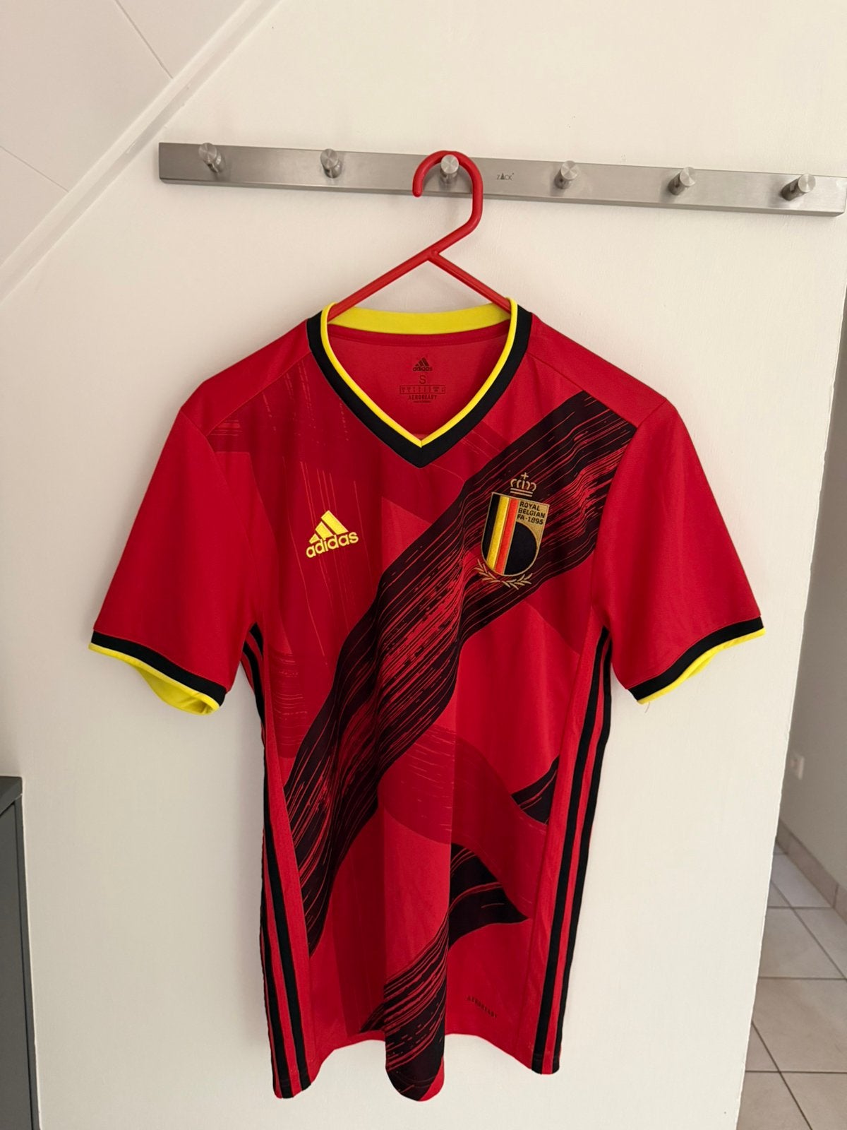 België thuisshirt 2020/21, Maat S, Ophalen of Verzenden, Zo goed als nieuw, Shirt