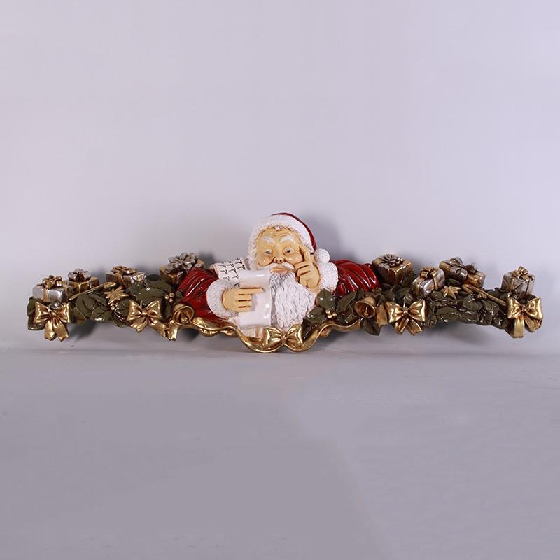 Kerstmis stocking hanger – Kerstman 89 x 23 x 20 cm, Ophalen, Nieuw
