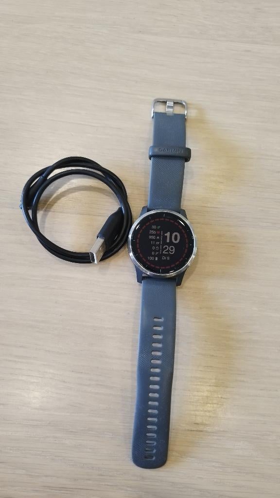 Garmin Vivoactive 4L – Grijs – Goede staat + oplaadkabel, Ophalen, Gebruikt, Garmin, Waterdicht