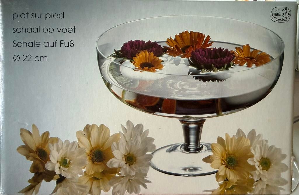 Plats sur pieds, Ophalen, Nieuw, Glas