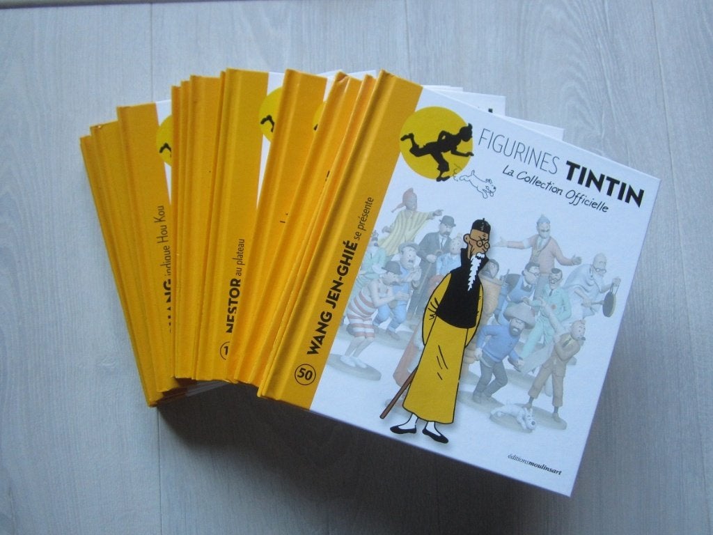 Livret d'accomp. des figurines Tintin avec certif. - 2,50Eur, Collections, Statues & Figurines, Neuf, Autres types, Enlèvement ou Envoi
