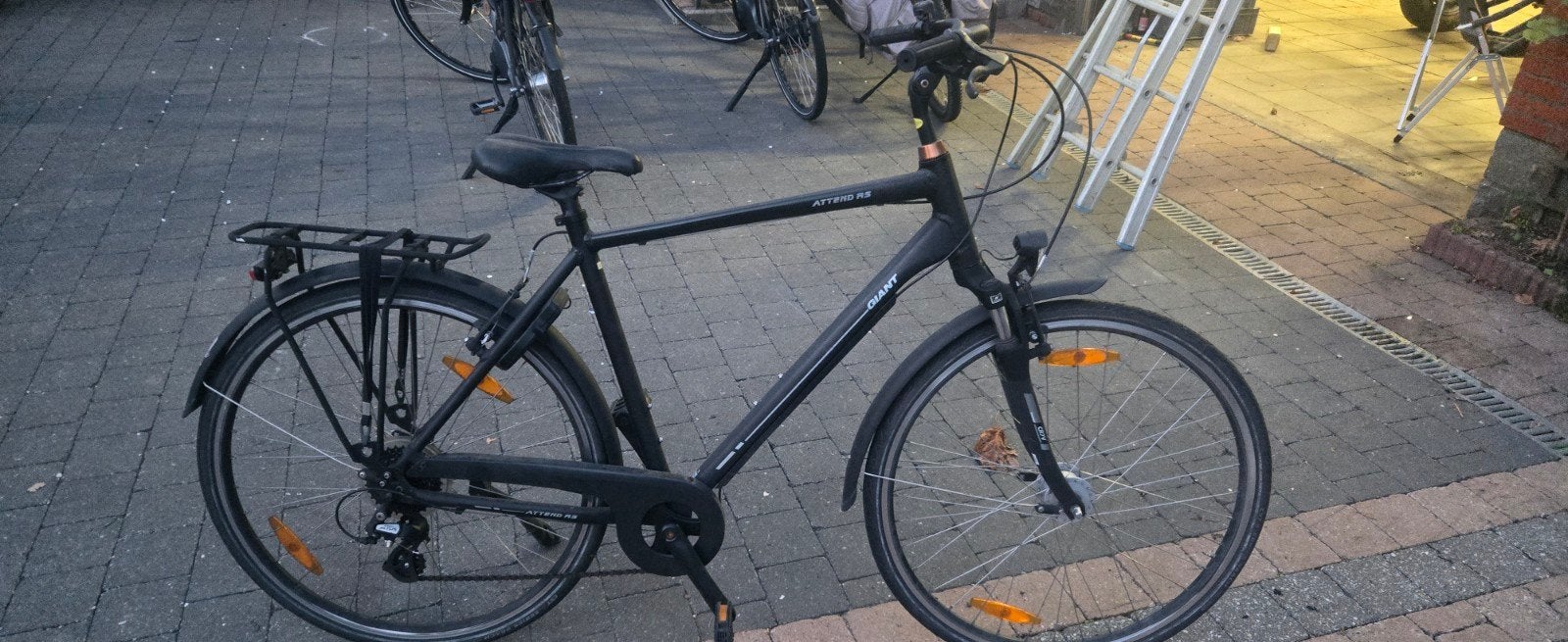 Jongens fiets groot model, Ophalen