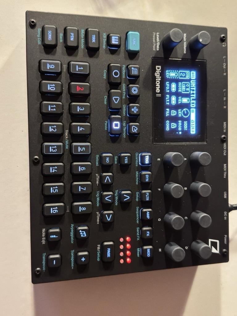Synthétiseur numérique polyphonique Elektron Digitone II 2, Enlèvement ou Envoi, Comme neuf